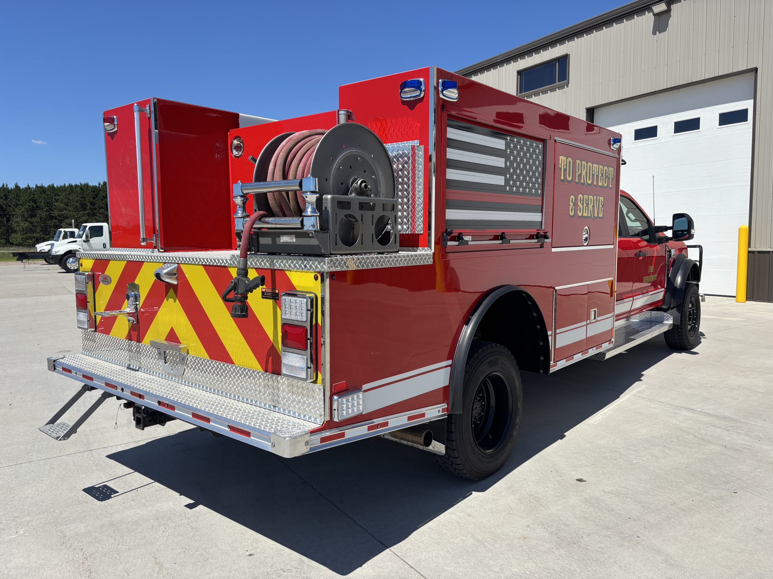 2023 FORD F550 XL CREW CAB BRUSH TRUCK - Image 3